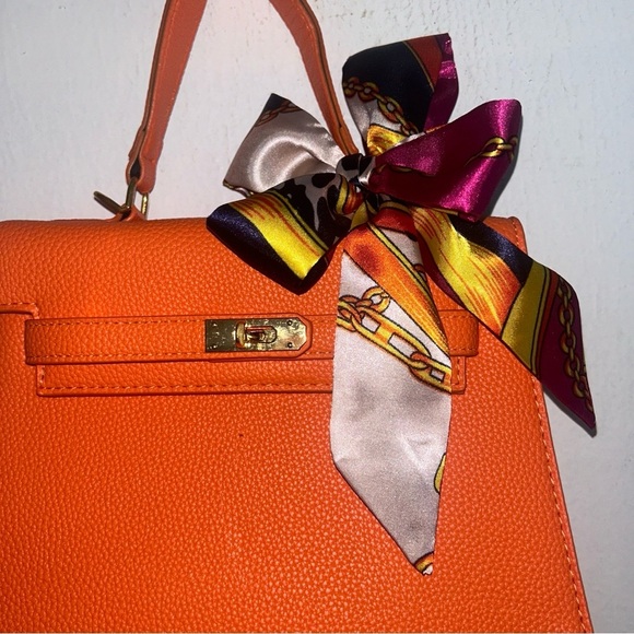 One Twilly Handbag Headband Neck Scarf - Picture 5 of 15